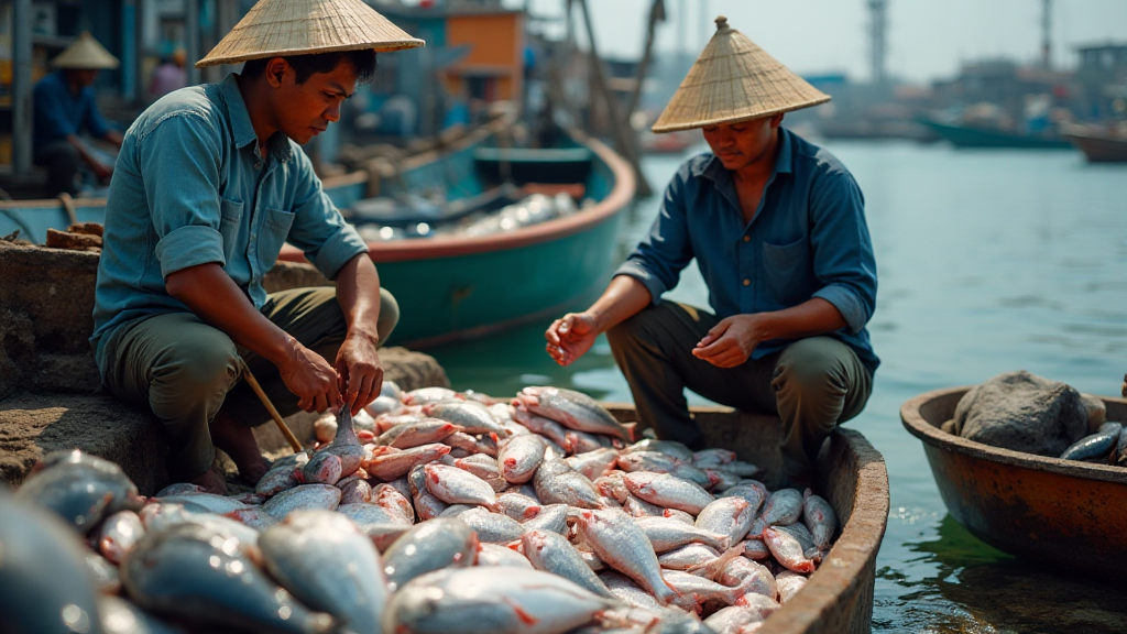 Blockchain fishing industry Vietnam