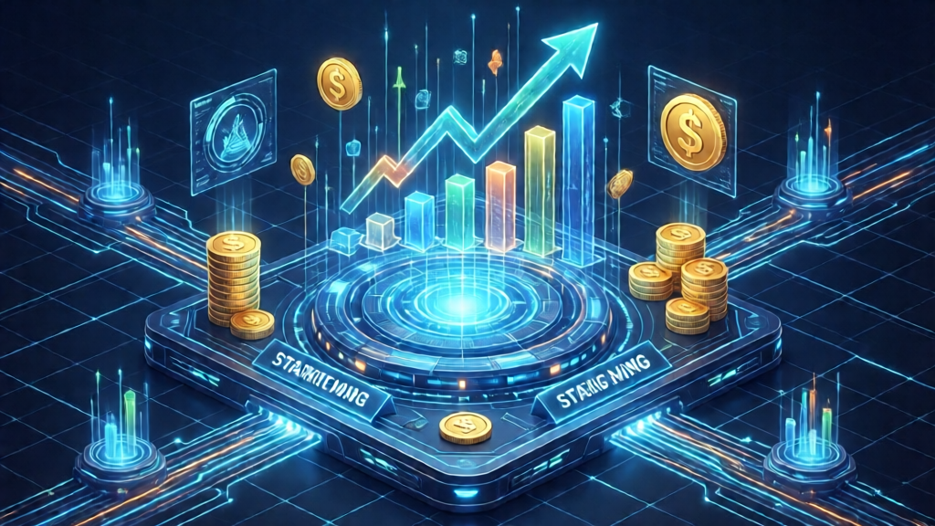 Staking Mining Platform